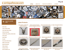 Tablet Screenshot of e-antiquehouse.com